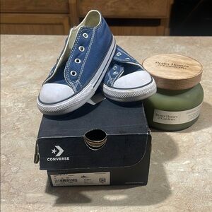 Converse Navy Low-Top Sneakers